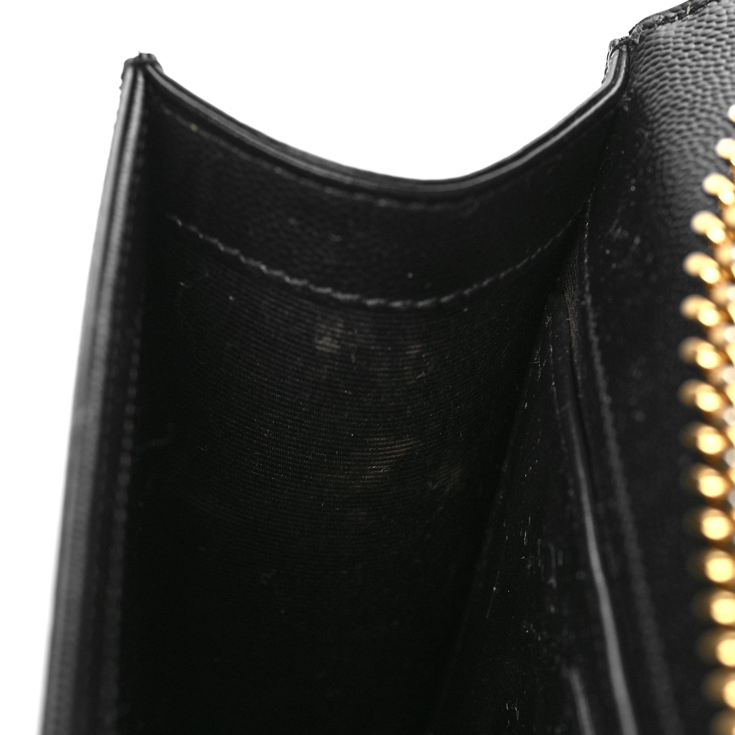 Saint Laurent Grain De Poudre Small Monogram Kate Satchel Black 11 of 12
