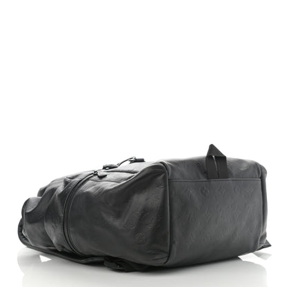 Louis Vuitton Calfskin Monogram Shadow Discovery Backpack Black 4 of 11