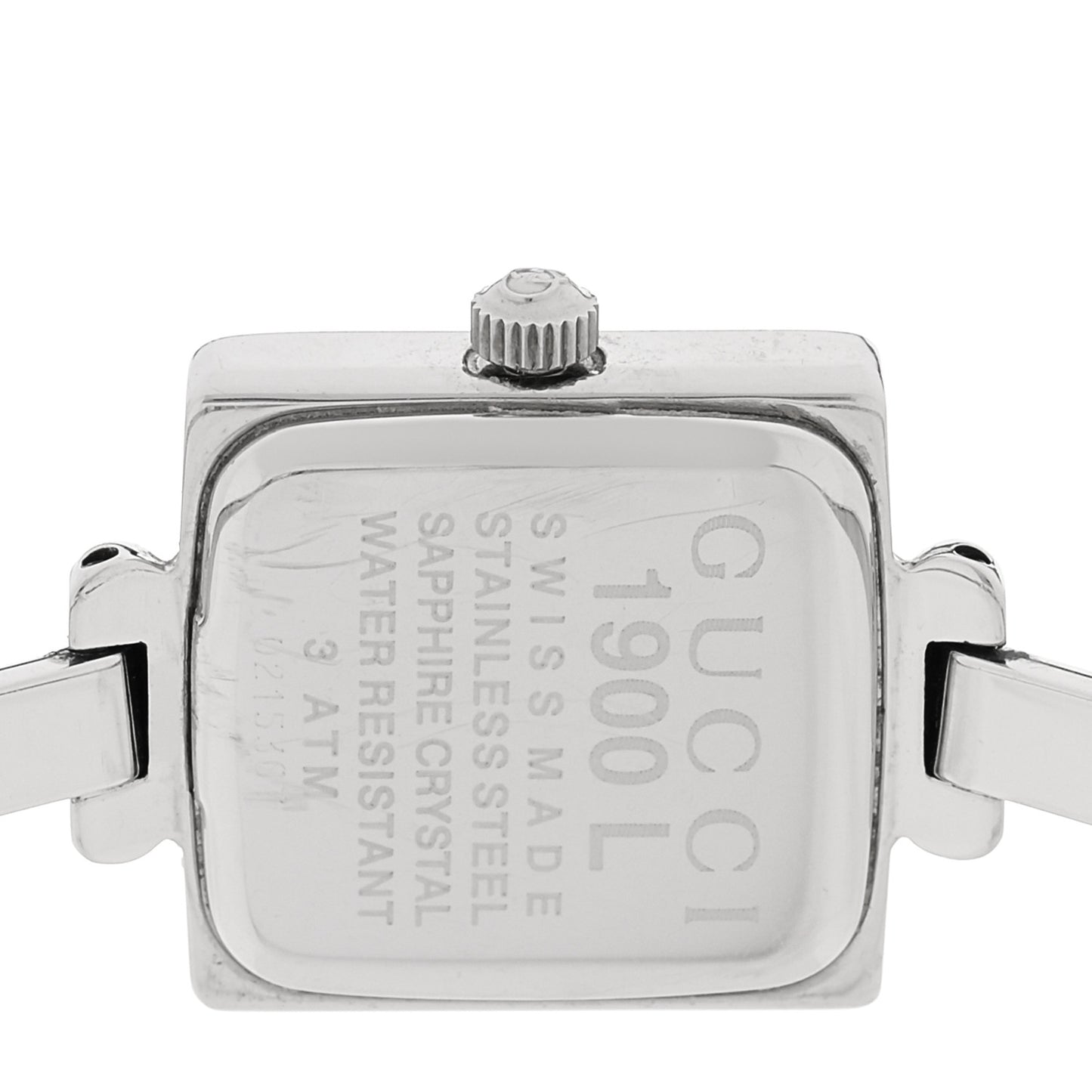 Stainless Steel 19mm 1900L Quartz Watch Black