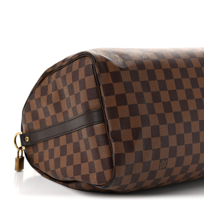 Louis Vuitton Damier Ebene Speedy Bandouliere 35 10 of 11