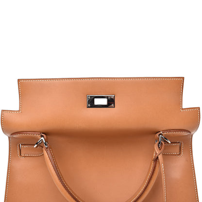Hermes Vache Natural Kelly Sellier 28 17 of 35