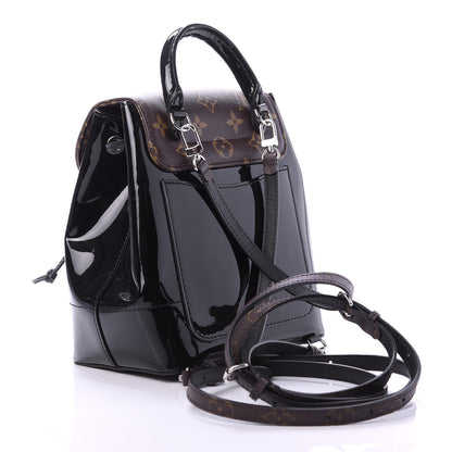 Louis Vuitton Patent Monogram Hot Springs Backpack Black 2 of 9