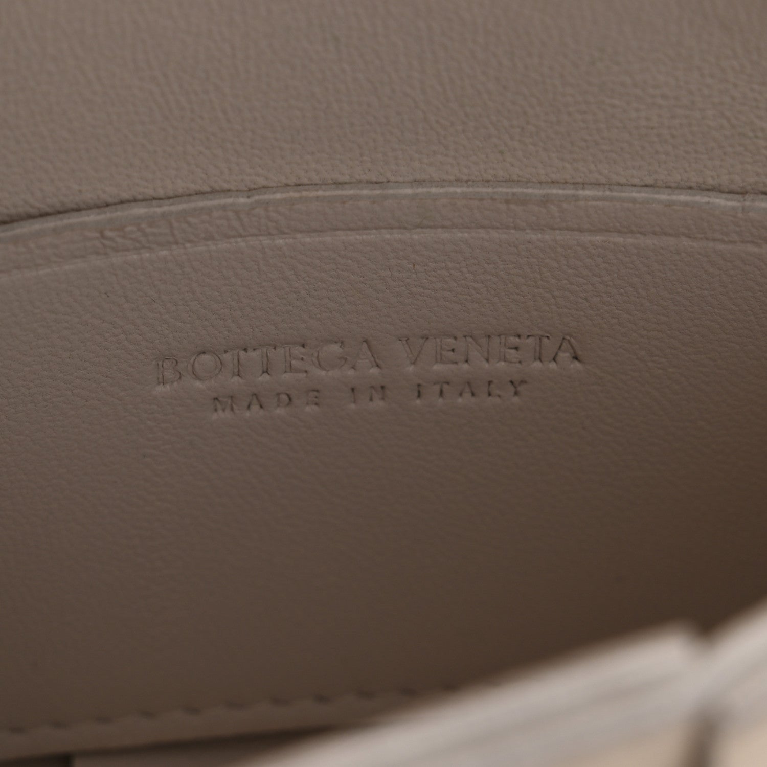 Bottega Veneta Lambskin Maxi Intrecciato Extra Mini Cassette Crossbody Bag White 6 of 11