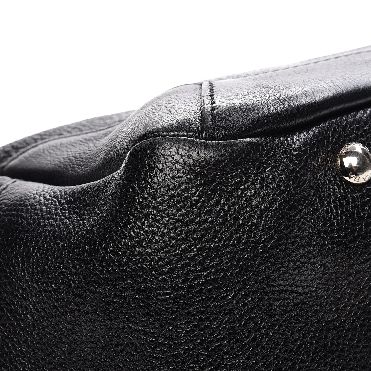 Prada Vitello Daino Side Pocket Hobo Nero Black 15 of 17