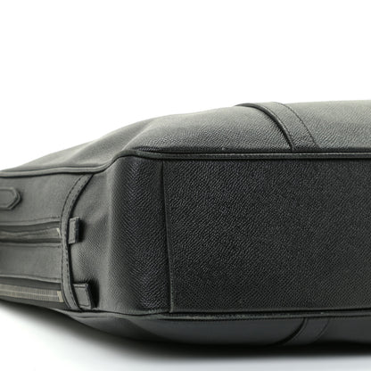 Burberry Textured Calfskin Briefcase Black 4 of 9