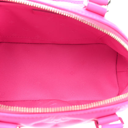 Louis Vuitton Calfskin Bubblegram Alma BB Rose Miami 5 of 9