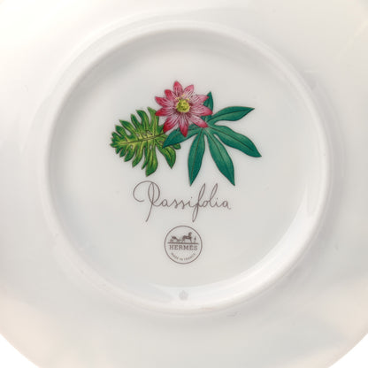 Hermes Porcelain Passifolia Bread and Butter Plate Set of 2 6 of 6