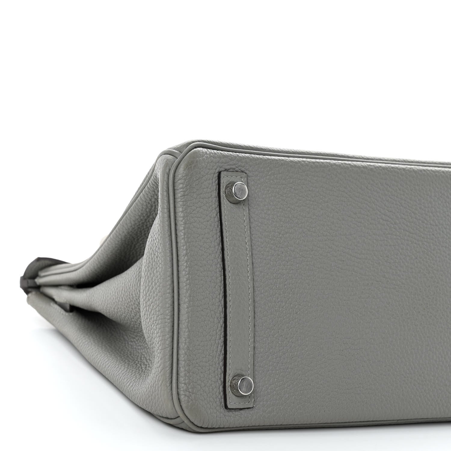 Hermes Togo BIRKIN 30 Gris Mouette 9 of 13