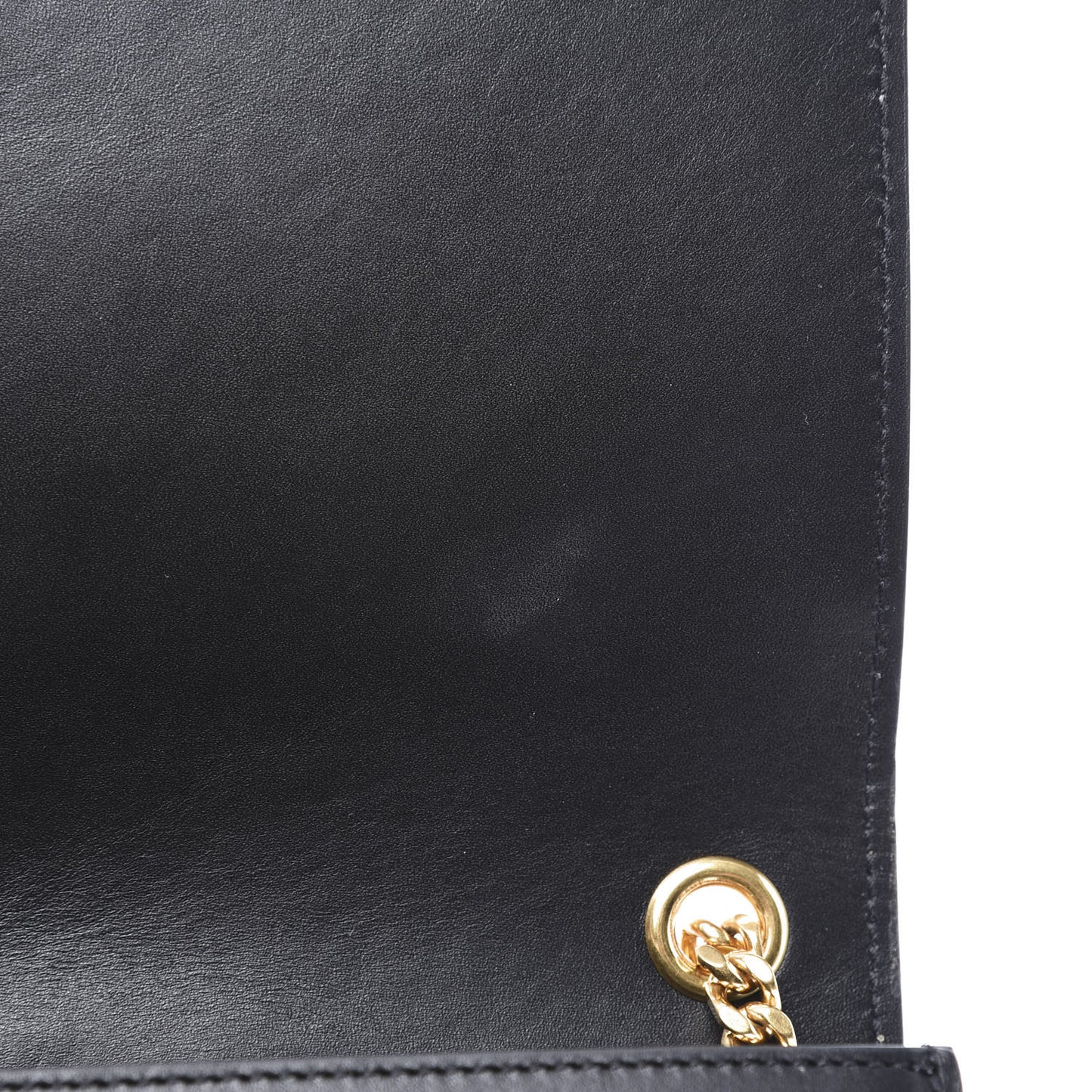 Smooth Calfskin Medium Classic Monogram Kate Tassel Satchel Black