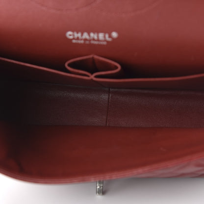 Chanel Lambskin Quilted Jumbo Double Flap Red 5 of 10