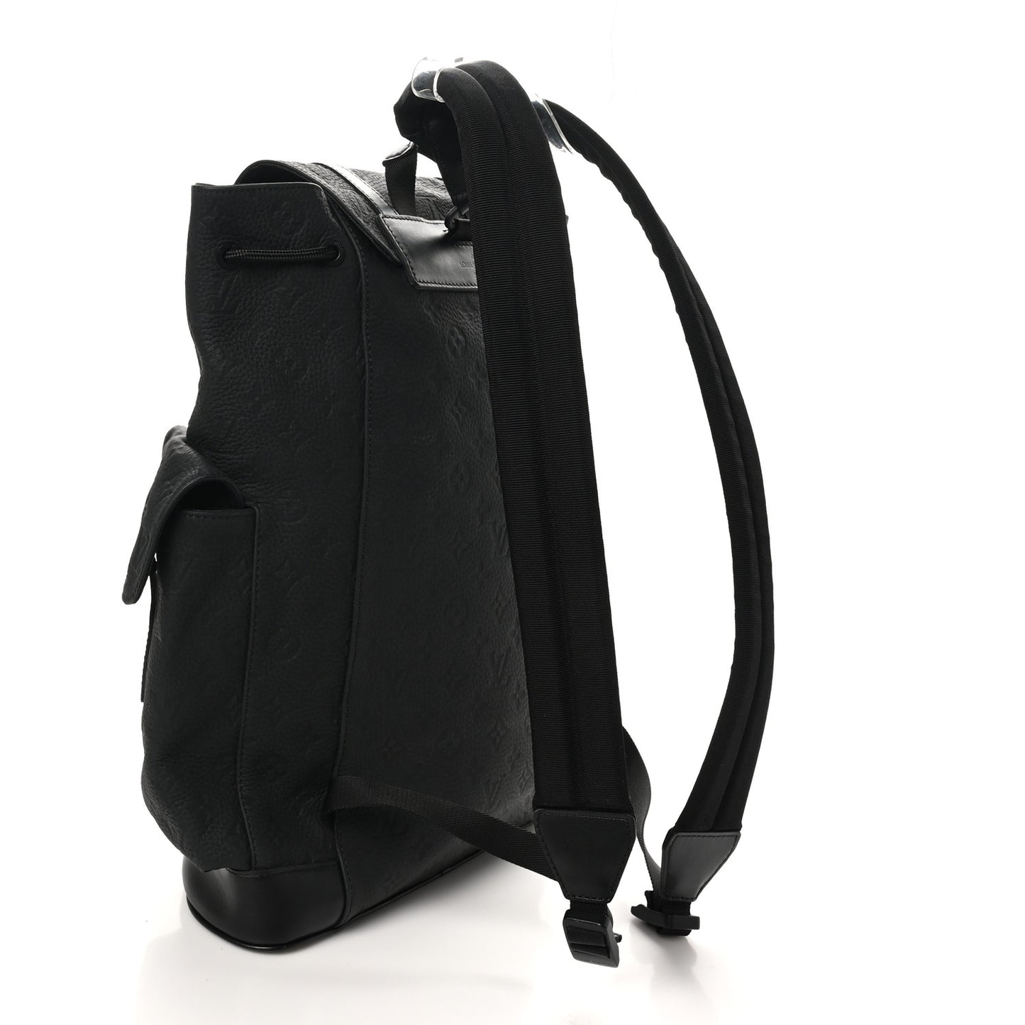 Taurillon Monogram Christopher MM Backpack Black