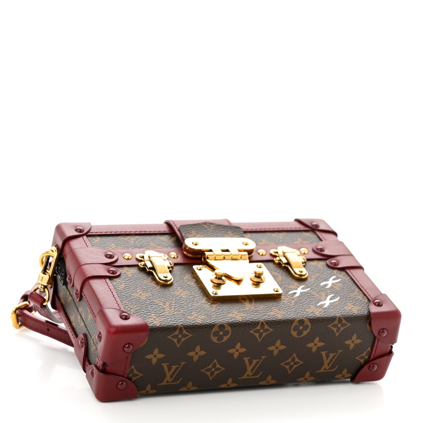 Monogram Petite Malle Bordeaux