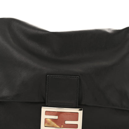Fendi Vitello Savana Big Forever Mama Baguette Black 7 of 13