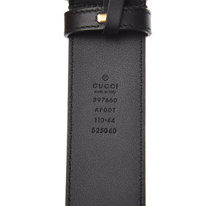 Gucci Moon Calfskin Double G 40mm Belt 110 44 Black 6 of 6