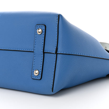 Burberry Soft Grain Calfskin Small Belt Bag Hydrangea Blue 10 of 13