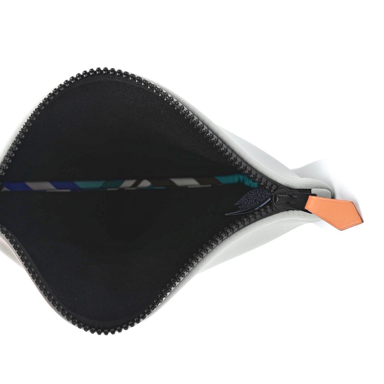 Hermes Neoprene Neobain Small Case Acier 4 of 4