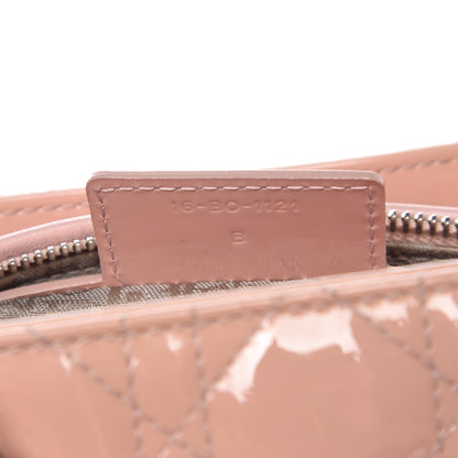 Christian Dior Patent Cannage Medium Lady Dior Pale Pink 7 of 7