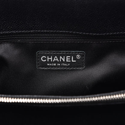 Chanel Caviar Quilted Grand Shopping Tote GST Black 6 of 14