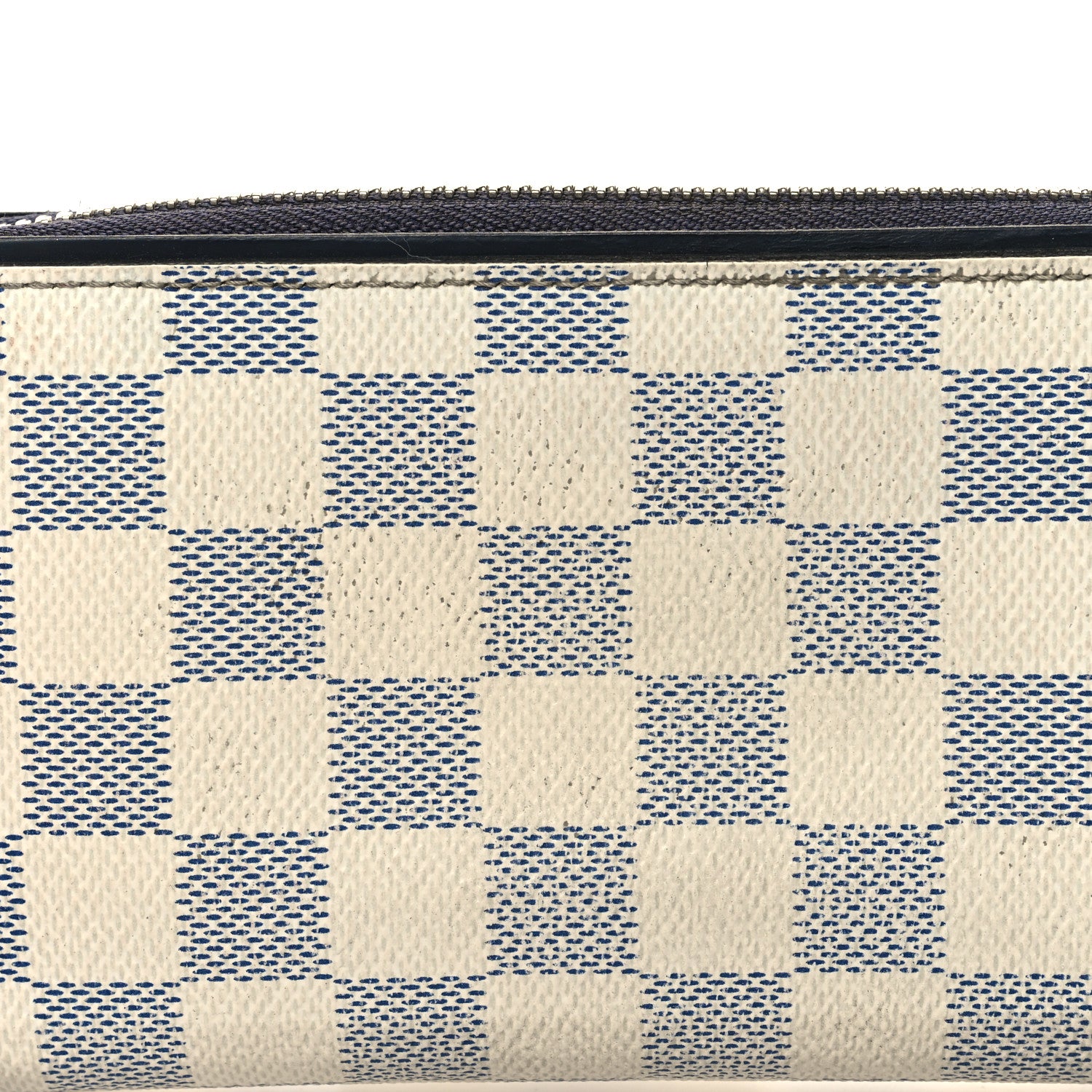 Louis Vuitton Damier Coastline Zippy Vertical Wallet 12 of 14