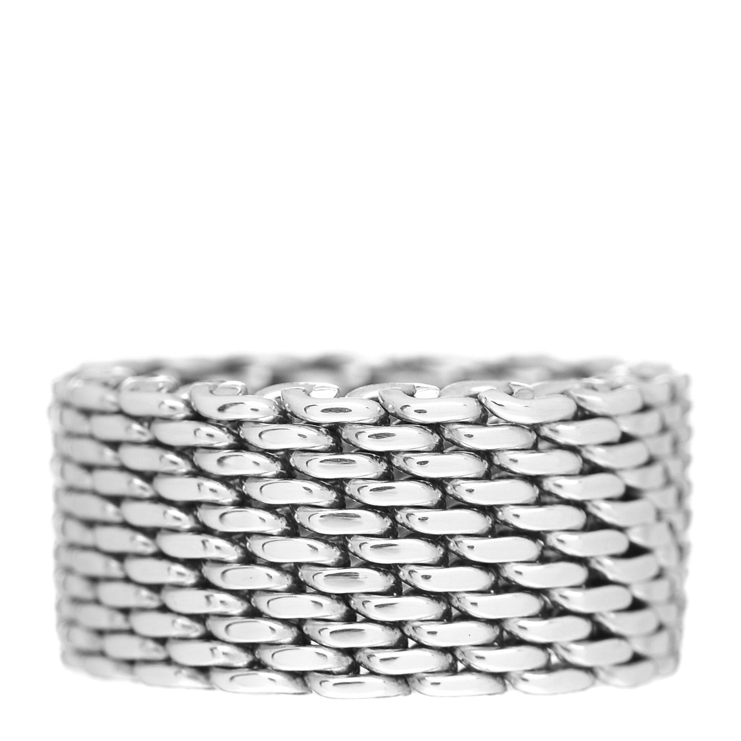 Sterling Silver Somerset Mesh Ring 49 5