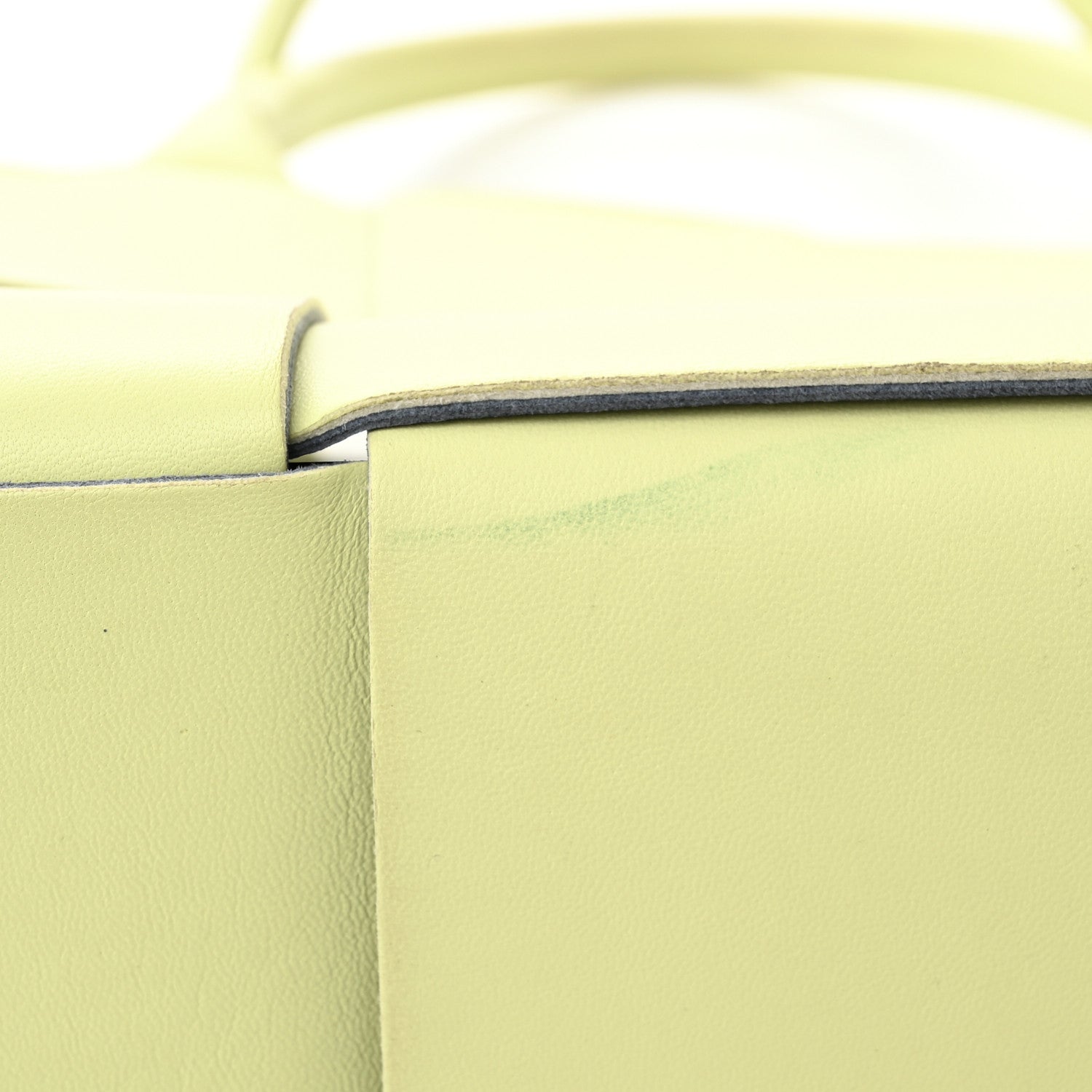 Bottega Veneta Nappa Maxi Intrecciato Medium Arco Tote Lemon 12 of 12