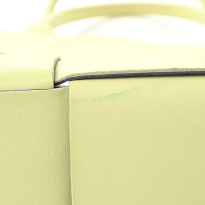 Bottega Veneta Nappa Maxi Intrecciato Medium Arco Tote Lemon 12 of 12