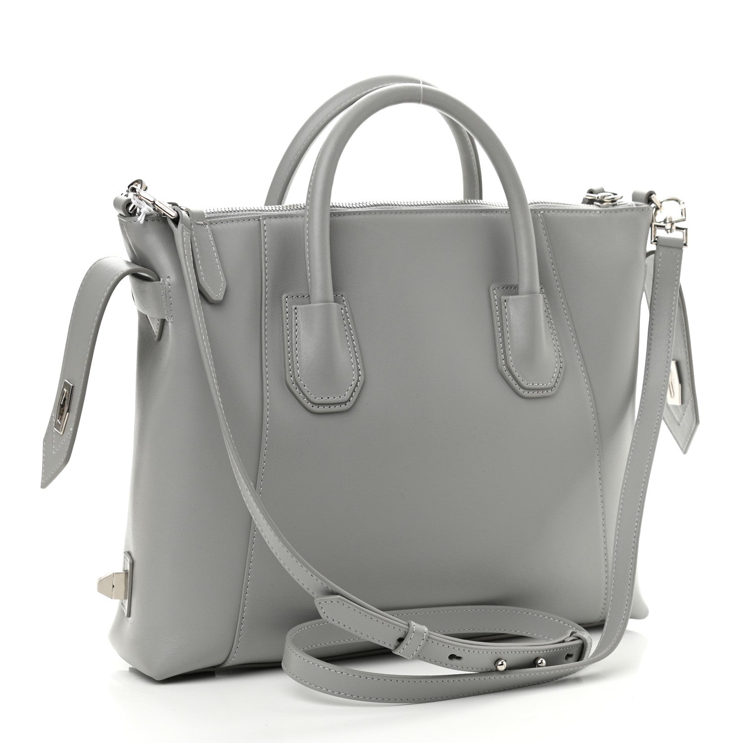 Givenchy Calfskin Small Soft Antigona Pearl Grey 3 of 10