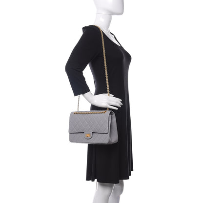 Chanel Aged Calfskin Quilted 2.55 Reissue 226 Flap Grey 2 of 11