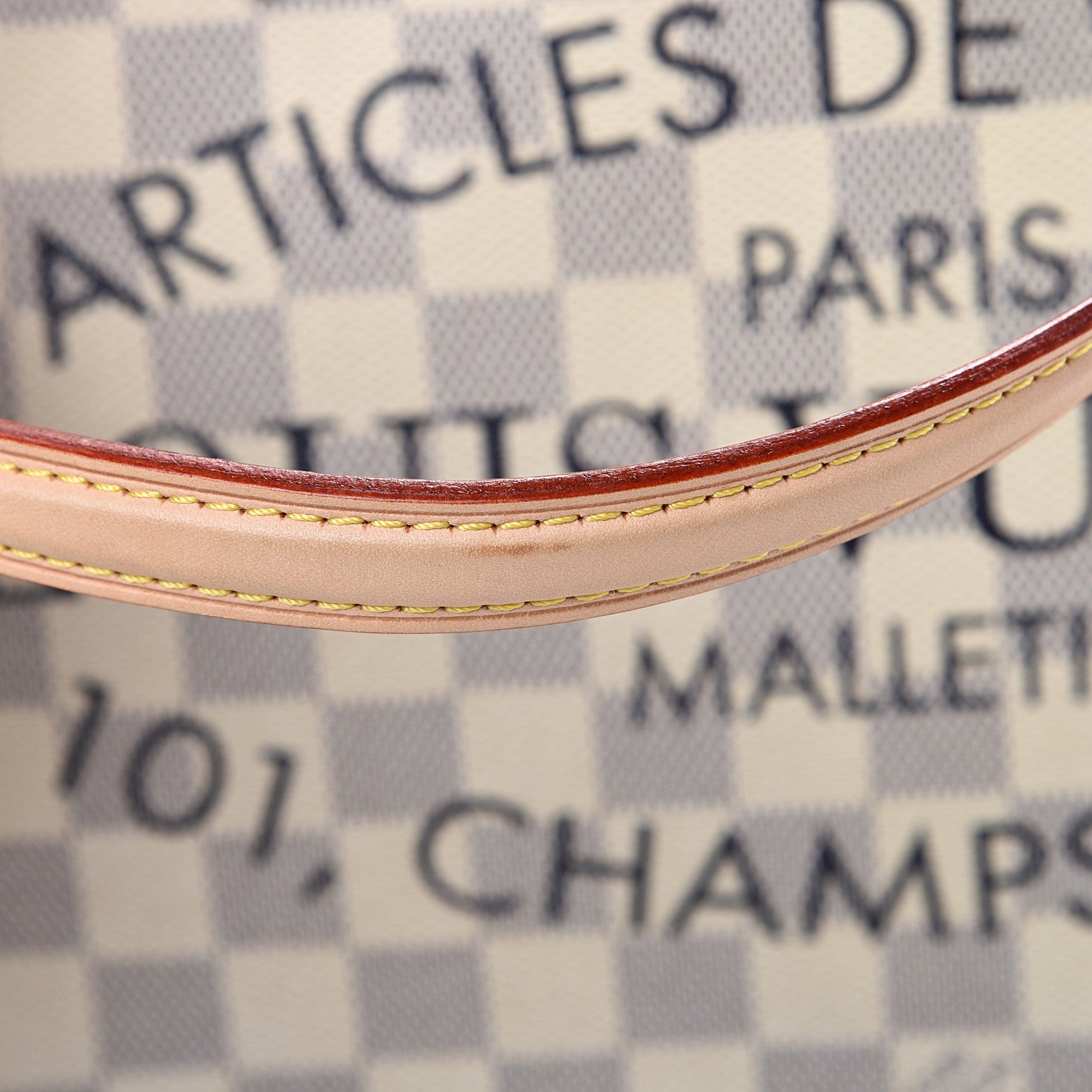 Louis Vuitton Damier Azur Cabas Adventure MM 17 of 17
