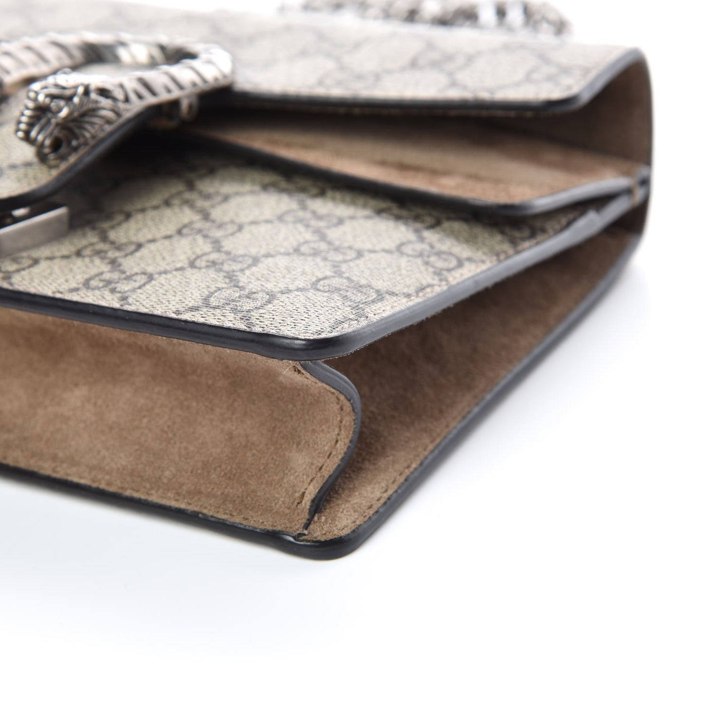 GG Supreme Monogram Mini Dionysus Shoulder Bag Taupe