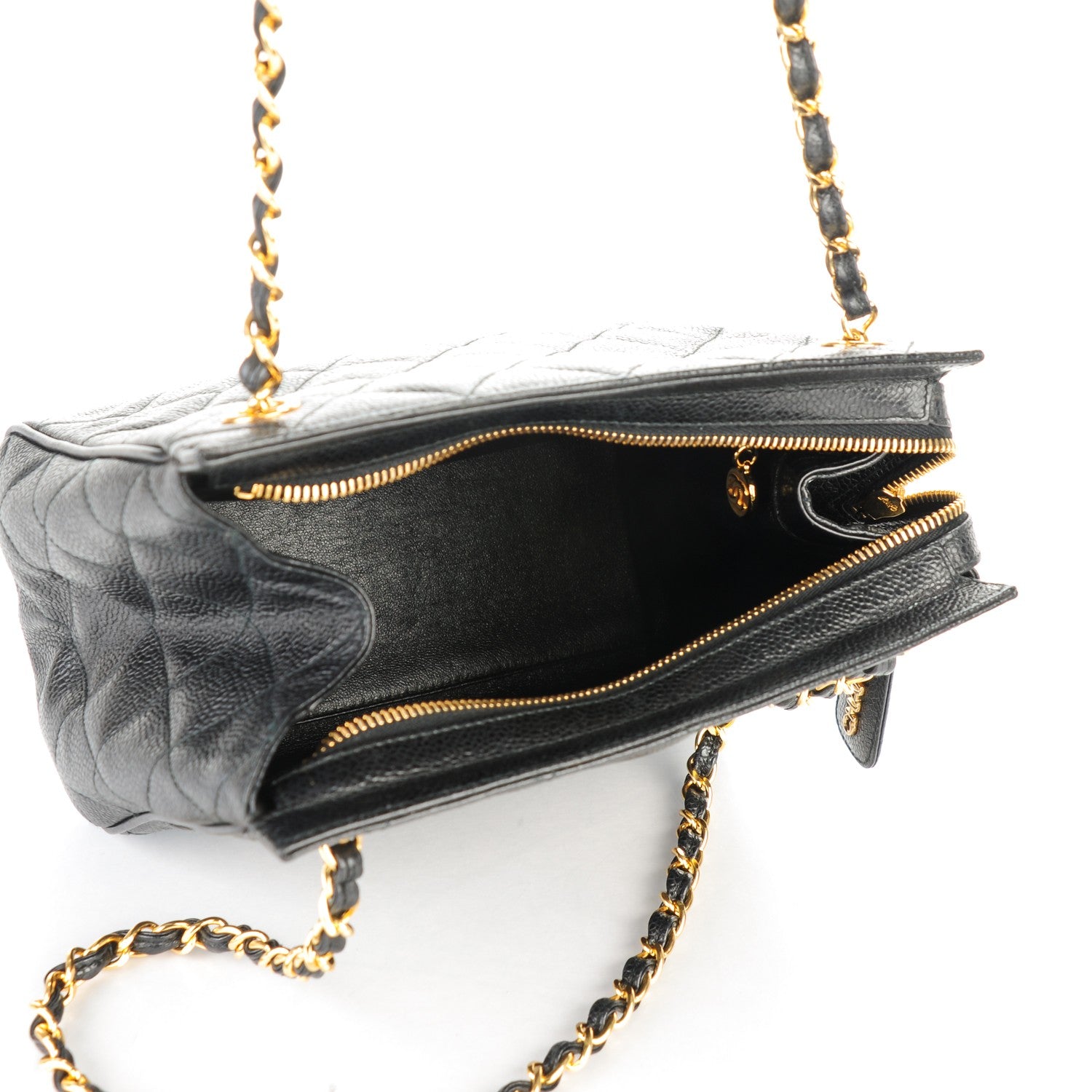 Chanel Caviar Quilted Shoulder Bag Black 6 of 8