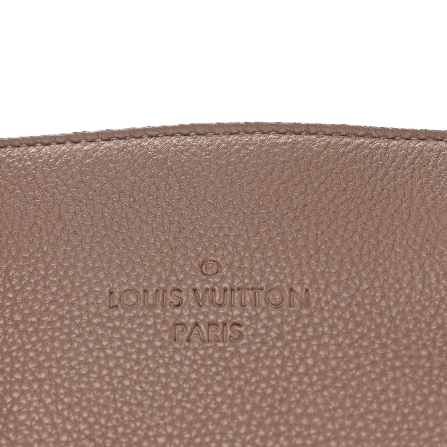 Louis Vuitton Veau Bougie Triangle PM Taupe Violet 9 of 11