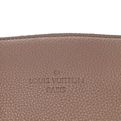 Louis Vuitton Veau Bougie Triangle PM Taupe Violet 9 of 11