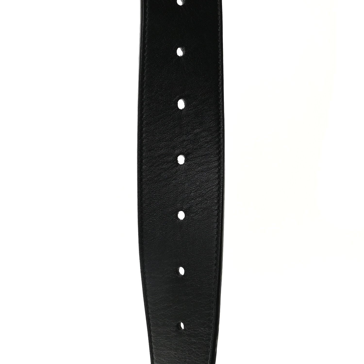 Gucci Moon Calfskin Pearl Double G 40mm Belt 90 36 Black Cream 6 of 6