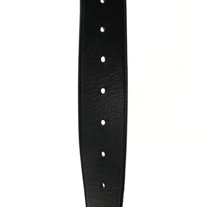 Gucci Moon Calfskin Pearl Double G 40mm Belt 90 36 Black Cream 6 of 6