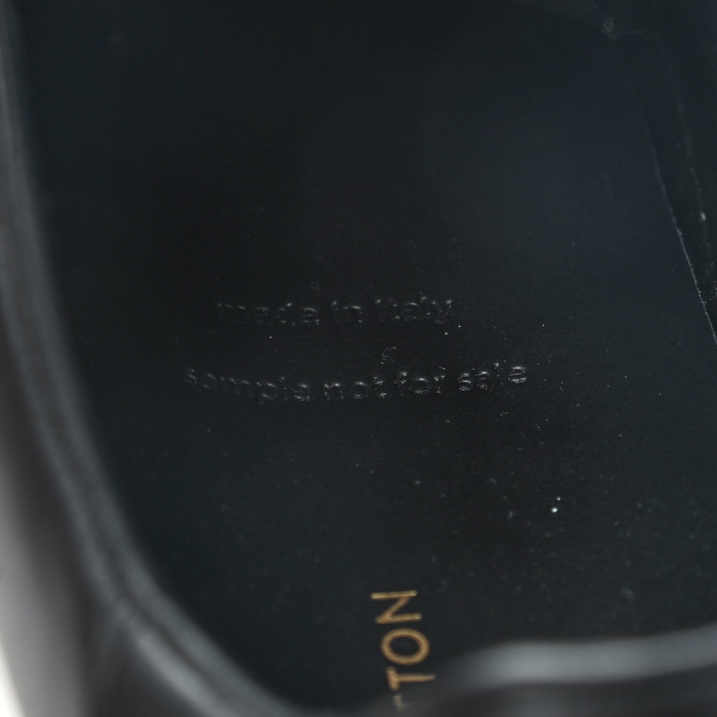 Calfskin Time Out Sneakers 38 Black