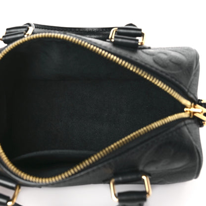 Louis Vuitton Empreinte Monogram Giant Speedy Bandouliere 20 Black 5 of 8