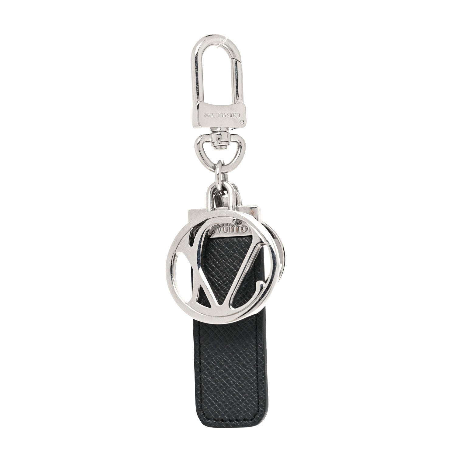 Louis Vuitton Taiga Calfskin LV Club Key Holder Ardoise 1 of 4