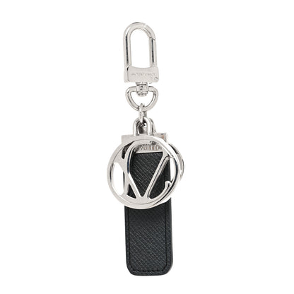 Louis Vuitton Taiga Calfskin LV Club Key Holder Ardoise 1 of 4