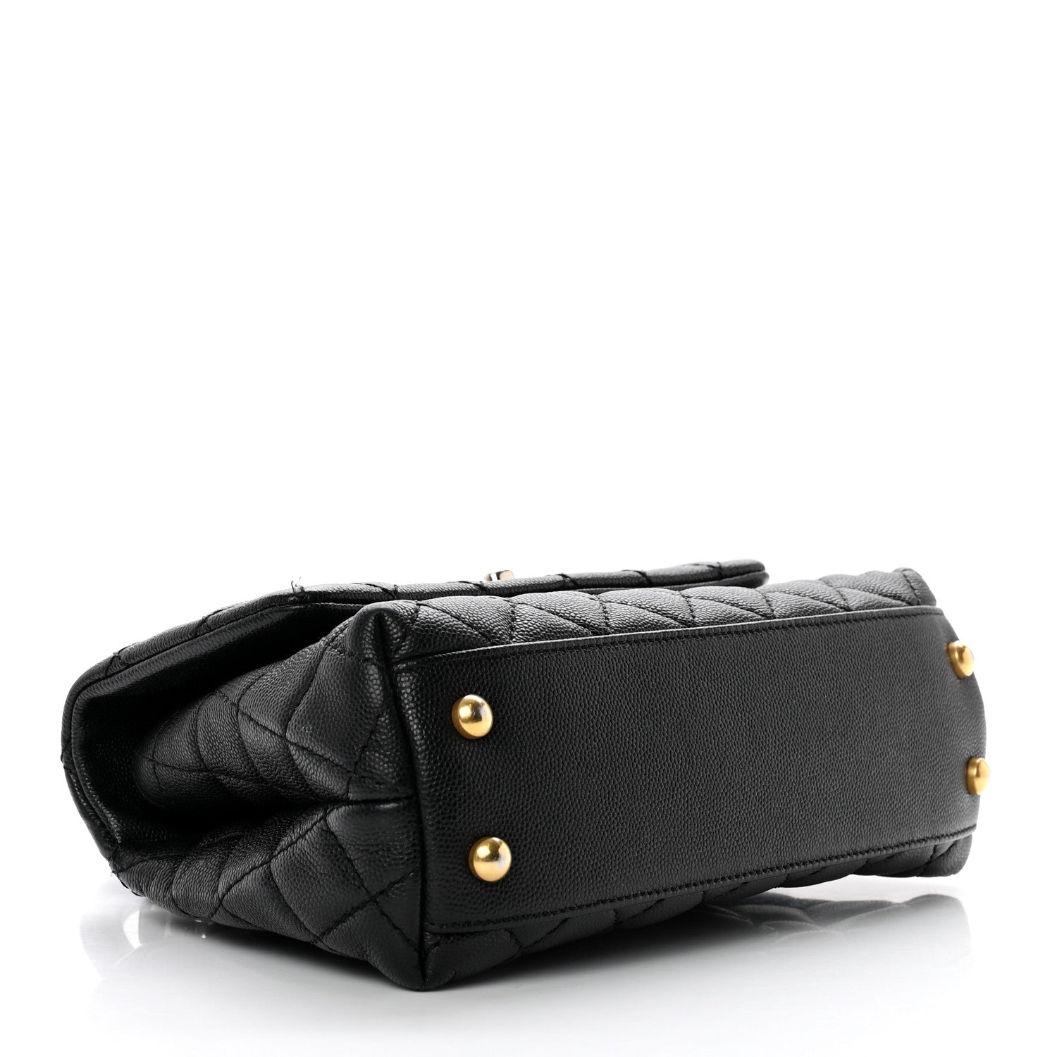 Chanel Caviar Quilted Mini Coco Handle Flap Black 3 of 10