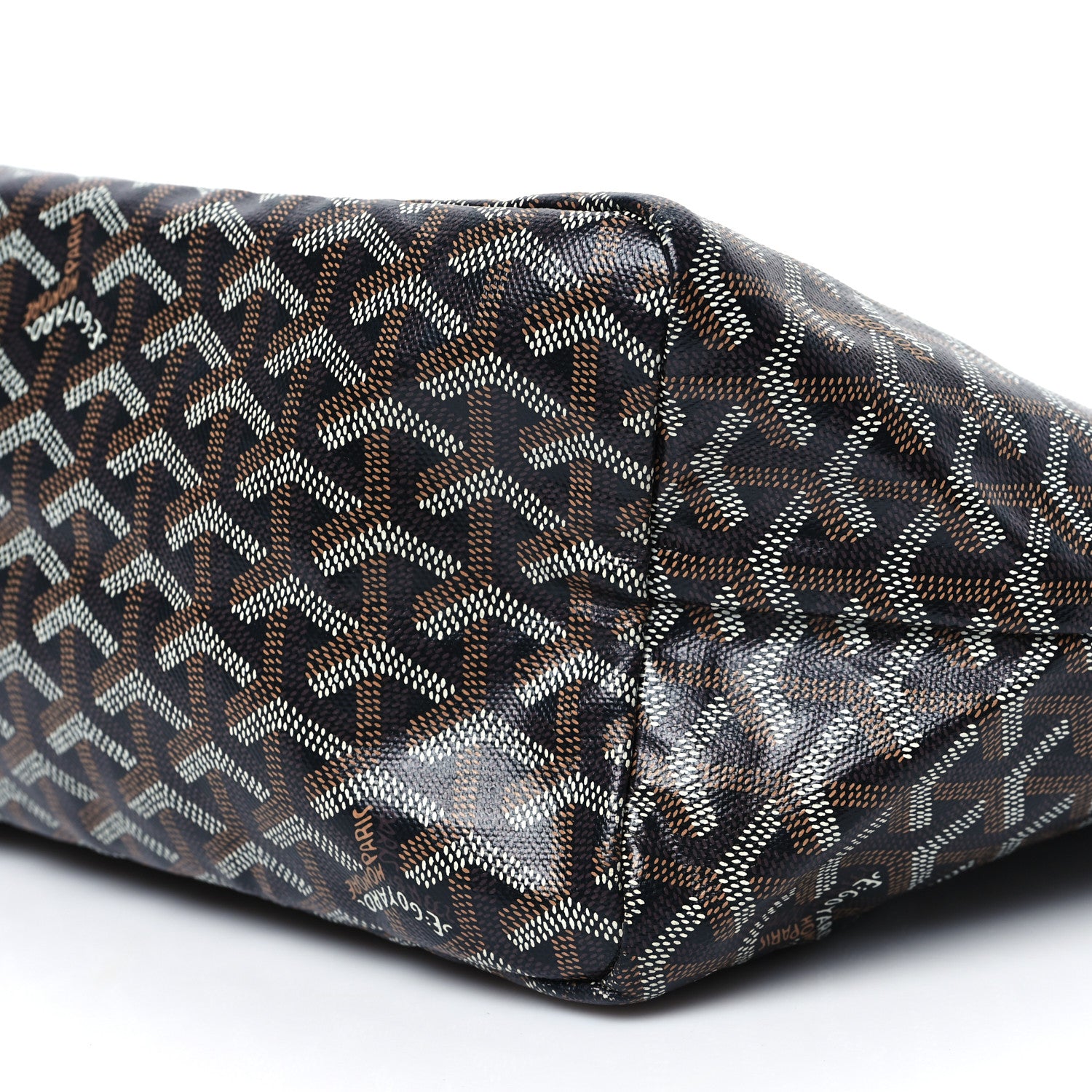 Goyard Goyardine Saint Louis PM Black Gold 10 of 10
