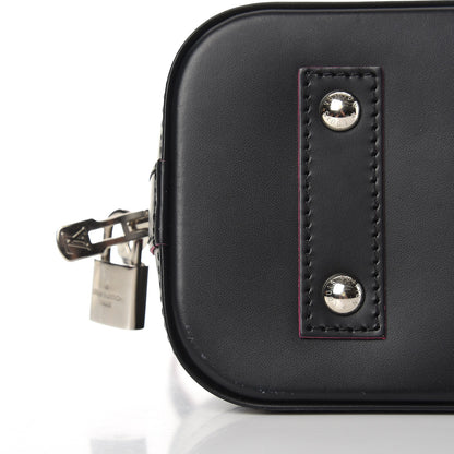 Louis Vuitton Epi Alma BB Black Hot Pink 9 of 10