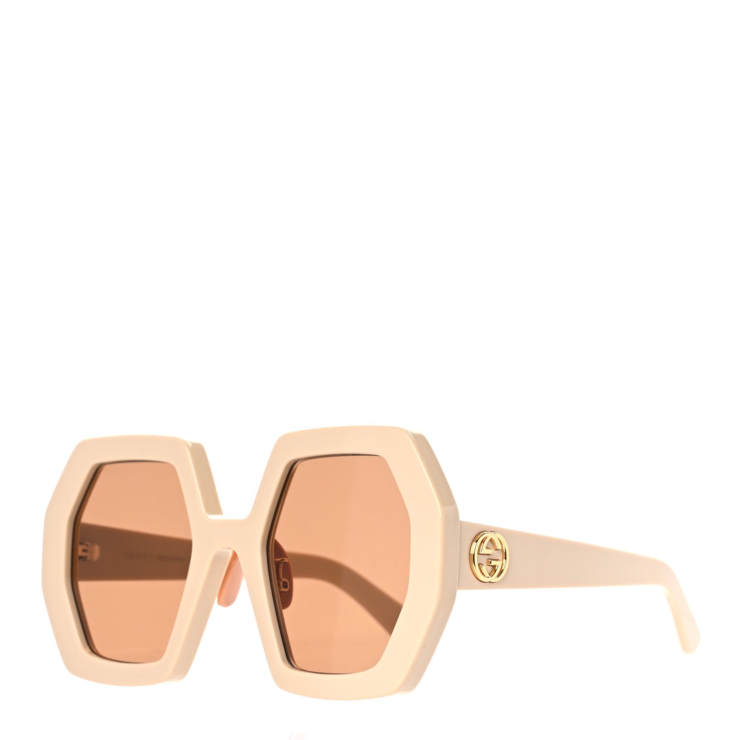 Acetate Square Sunglasses GG0772S White