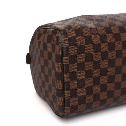 Louis Vuitton Damier Ebene Speedy 30 8 of 9