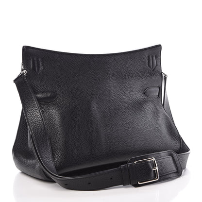 Hermes Taurillon Clemence Jypsiere 34 Black 3 of 7