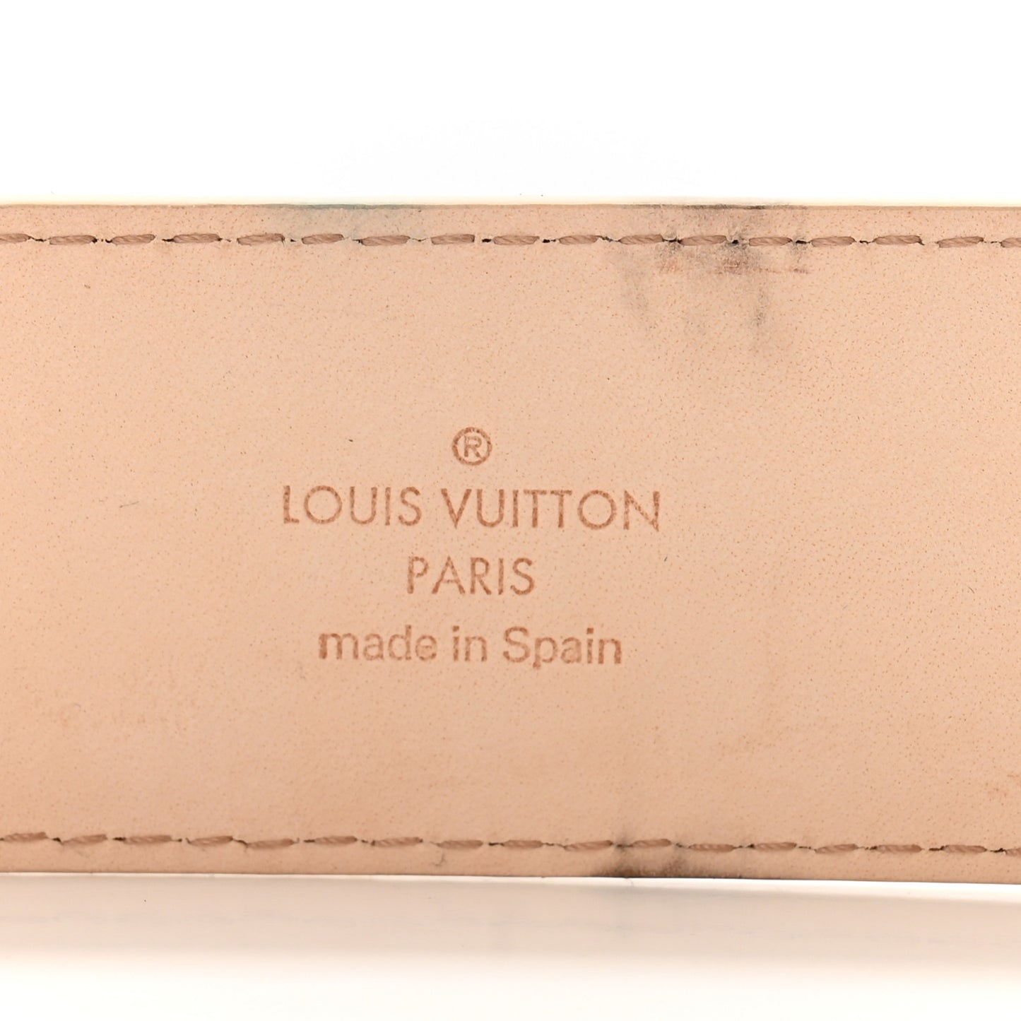 Damier Azur 40mm LV Initiales Belt 85 34
