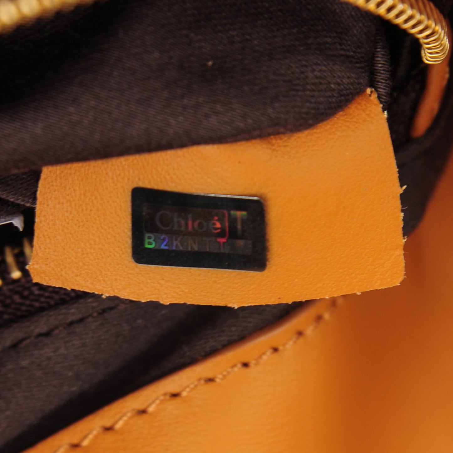 Smooth Calfskin Medium Baylee Tote Yummy Cookie