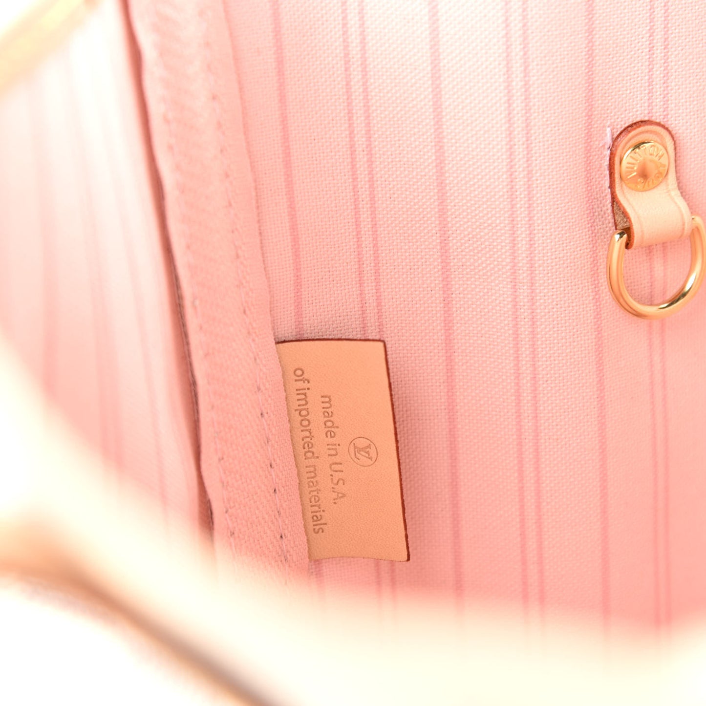 Damier Azur Neo Neverfull MM Rose Ballerine