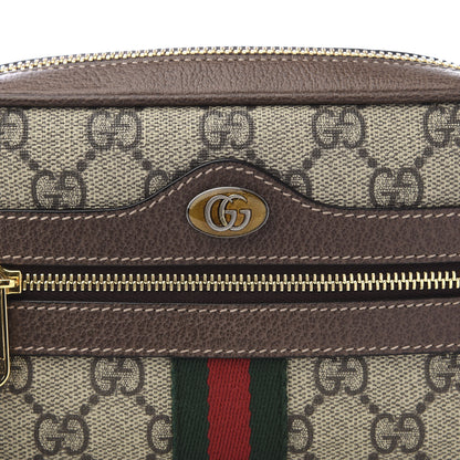 Gucci GG Supreme Monogram Web Mini Ophidia Shoulder Bag Brown 8 of 8