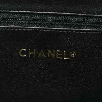 Chanel Lambskin Quilted Shoulder Bag Black 6 of 8